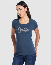 GUESS - Script Logo T-Shirt