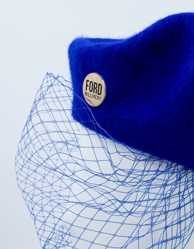 FORD MILLINERY - NIKKI Beret with veil