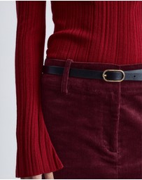 & Other Stories - Rib-Knit Wool Boatneck Top