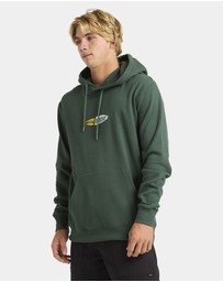 Quiksilver - Mens Channel Fix Pullover Hoodie