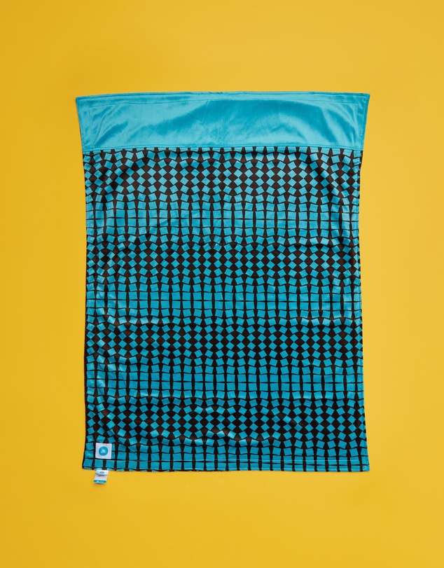 itti bitti - Travel Blanket - Rebound with Teal
