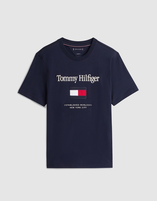 Tommy Hilfiger - Logo Embroidery Jersey T-Shirt