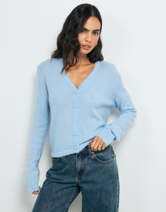 AERE - Haze Knit Cardigan