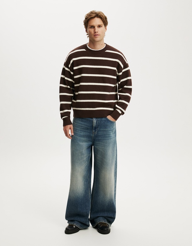 Cotton On - Box Fit Crew Knit
