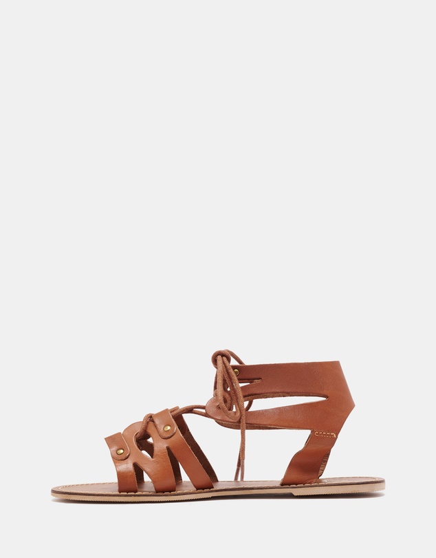 Just Because - Hoku Leather Sandals