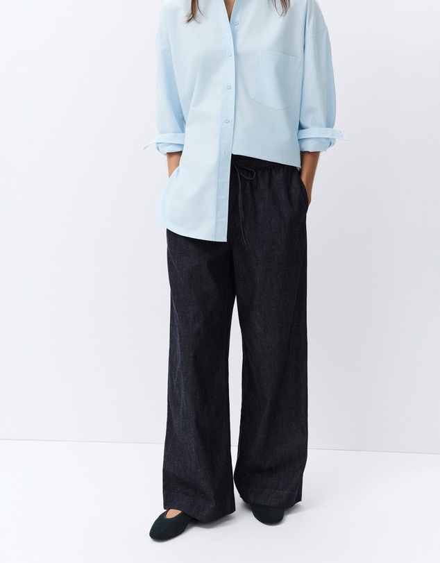 UNISON - Denim Pull On Pant