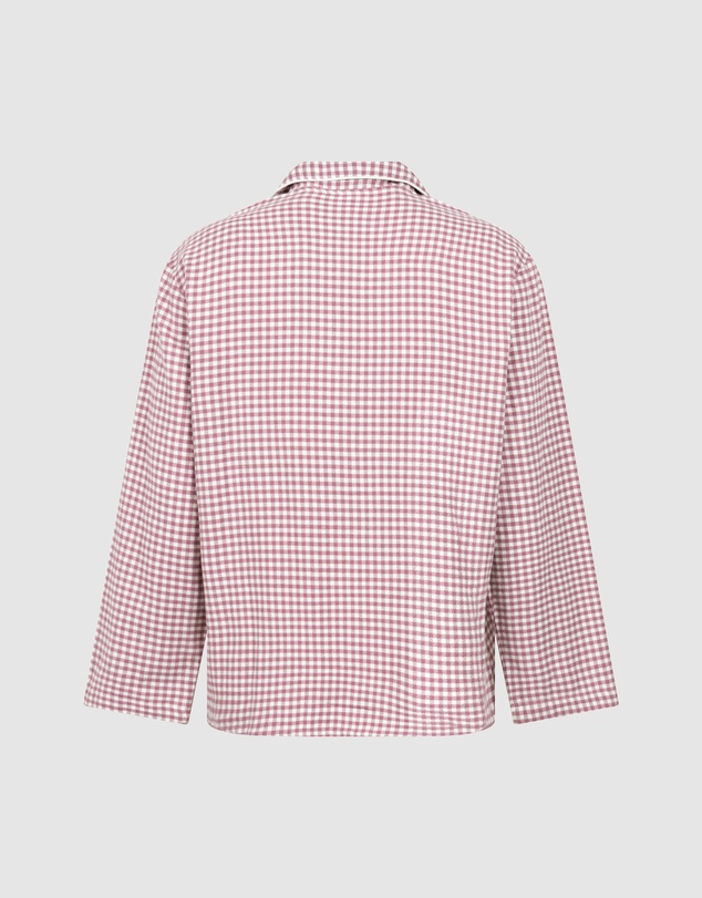 Hunkemoller - Long Sleeve Flannel Check Essential Pants
