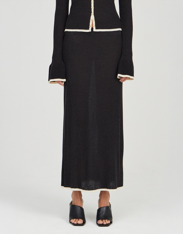 Third Form - Bound Knit Skirt