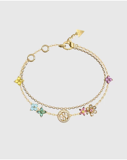 GUESS - Multi Flowers Bracelet