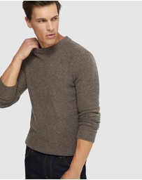 Oxford - Leon Crew Neck Wool Rich Knit