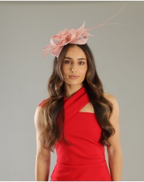 Morgan & Taylor - Judy Fascinator in Pink