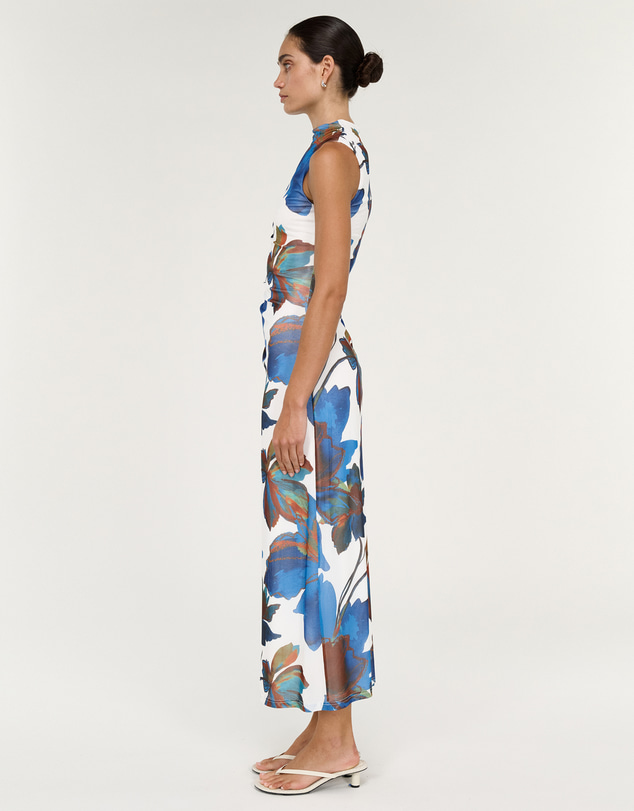 Staple the Label - Aria Mesh Midi Dress
