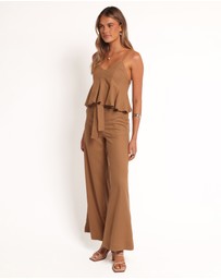 Petal & Pup - Zuva Top - Golden Palm