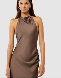 Forever New - Audrey Satin Backless Maxi Dress