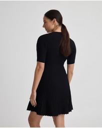 Oxford - Florence Knitted Pleat Dress