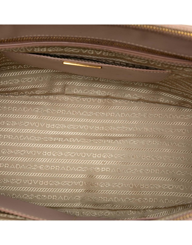 Pre-Loved by Azura Reborn - Pre-Loved Large Saffiano Lux Galleria Double Zip Tote