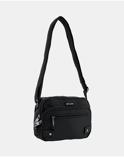 Pierre Cardin - Pierre Cardin Nylon Anti-Theft Cross Body Bag