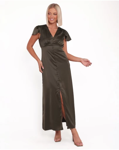 Petal & Pup - Dean Maxi Dress - Olive