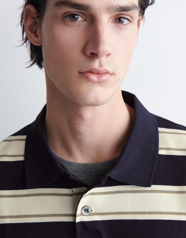 COS - Interlock Cotton Polo Shirt