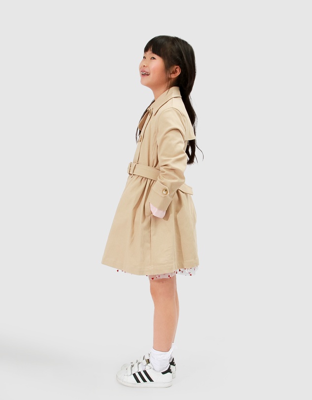 Belle & Bloom - Miss Sunshine Girls Trench Coat