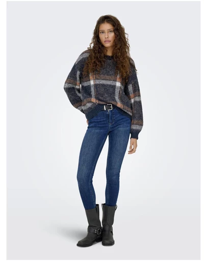 ONLY - Marion Check Knit Jumper