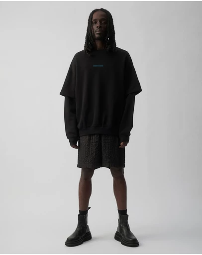 Strateas Carlucci x AFL - Carlton Blues Double Sleeve Sweater