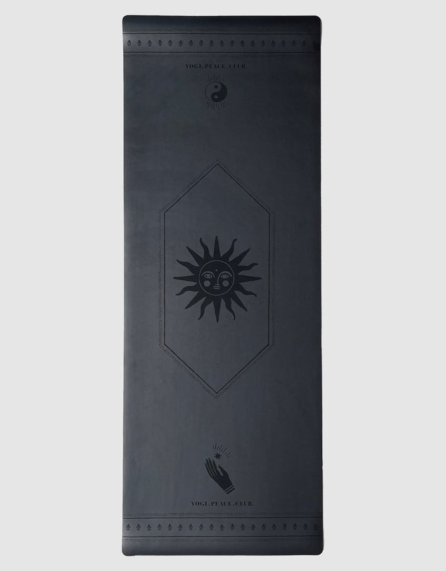 Yogi Peace Club - Deluxe Etched Sun Yoga Mat