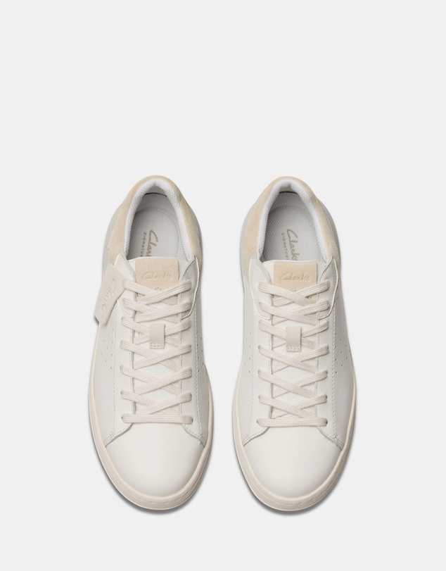Clarks - Courtlite2 Run White