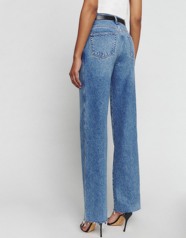 Reformation - Val 90s Mid Rise Straight Jeans