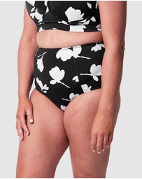 UNE PIECE - Never Say Never High-Waisted Bikini Bottom
