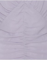 ROTATE - Crepe Mini Gathered Dress