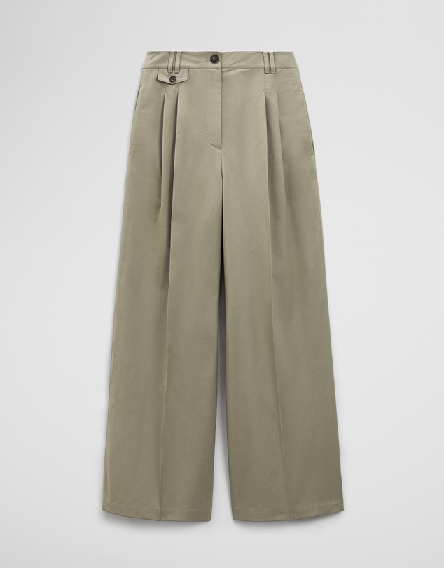 Country Road - Cotton Blend Pleat Front Pant