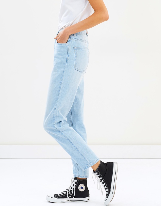 Assembly Label - High Waist Rigid Jeans