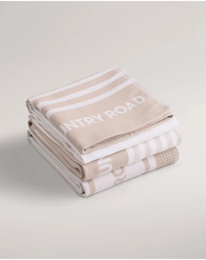 Country Road - Aeri Australian Cotton Tea Towel Pack Of 3