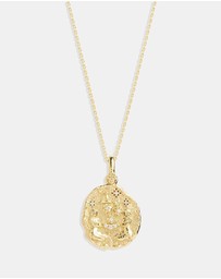 By Charlotte - She Is Gemini Zodiac Necklace