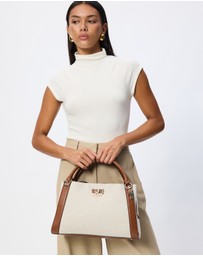 GUESS - Karnilla Girlfriend Satchel Canvas