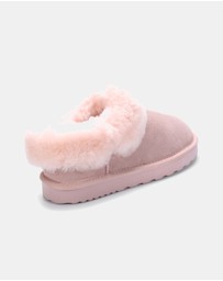 AusWooli Ugg Boots - Coogee Sheepskin Cozy Ankle Slippers