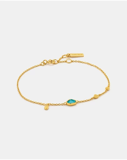 Ania Haie - Turquoise Discs Bracelet