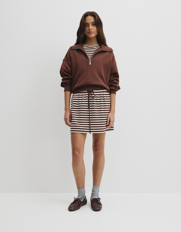 Country Road - Australian Cotton Funnel Neck Sweat