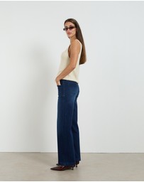 DRICOPER DENIM - Sherry Long Wide Straight Leg Jeans