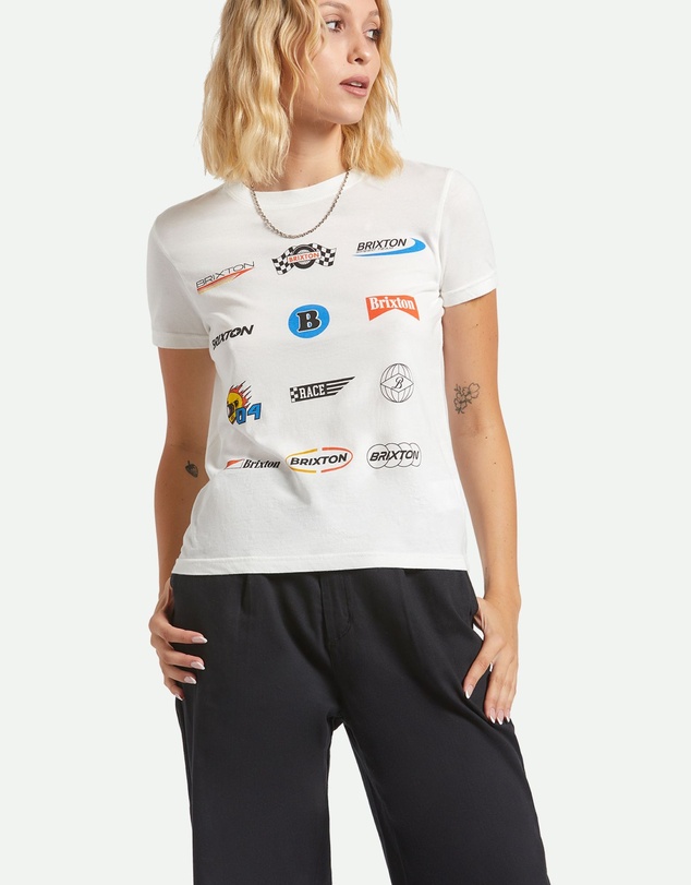 Brixton - Racing Patches Crew Tee