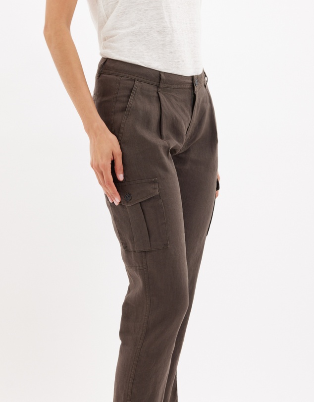 Amelius - Jordan Linen Tapered Pant