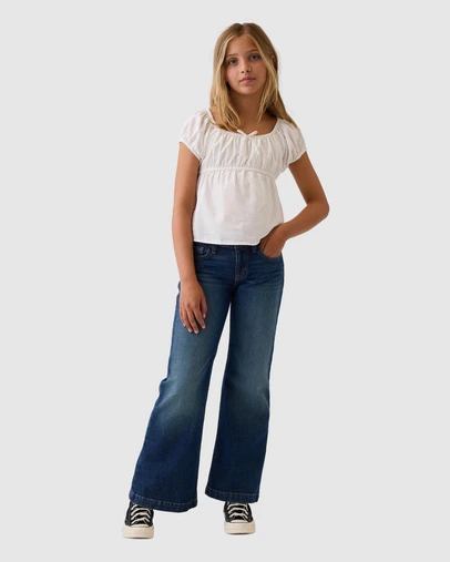 GAP - SS Scoop Bow Top - Teens