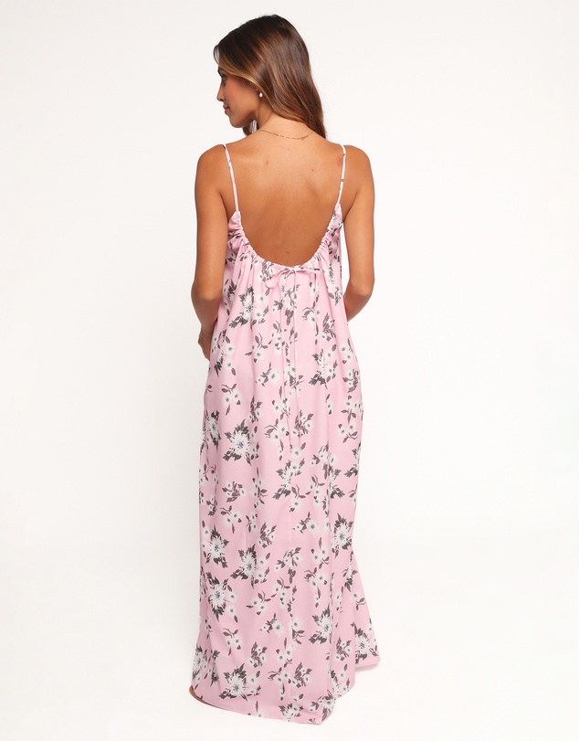 Petal & Pup - Lumina Maxi Dress - Pink Floral