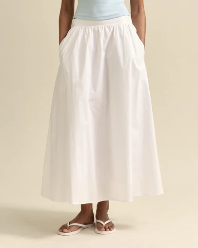 MVN - Cotton Midi Skirt