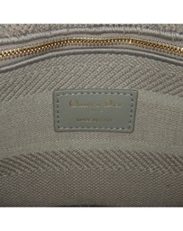 Pre-Loved by Azura Reborn - Pre-Loved dior Dior Caro Mini Bag Grey Embossed Canvas