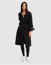 Belle & Bloom - Shore To Shore Belted Wool Coat
