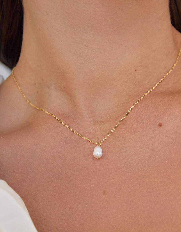 The Silver Collective - Zali Necklace Gold