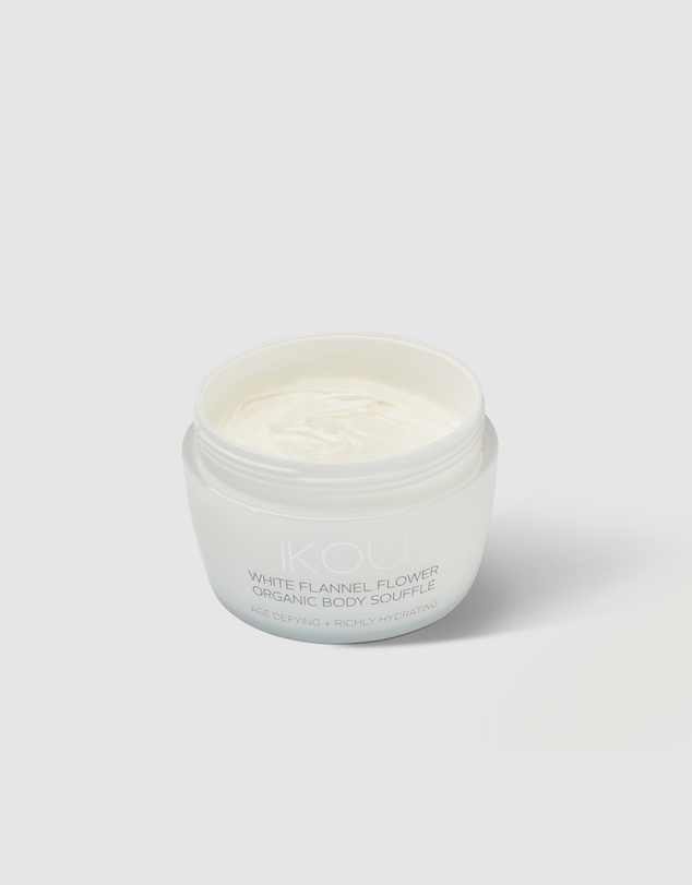 IKOU - White Flannel Flower Organic Body Souffle