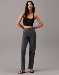 Calvin Klein - Leather Sandals